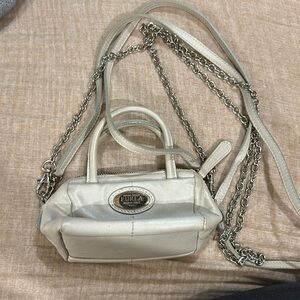 Furla leather mini crossbody bag. Open to offers!
